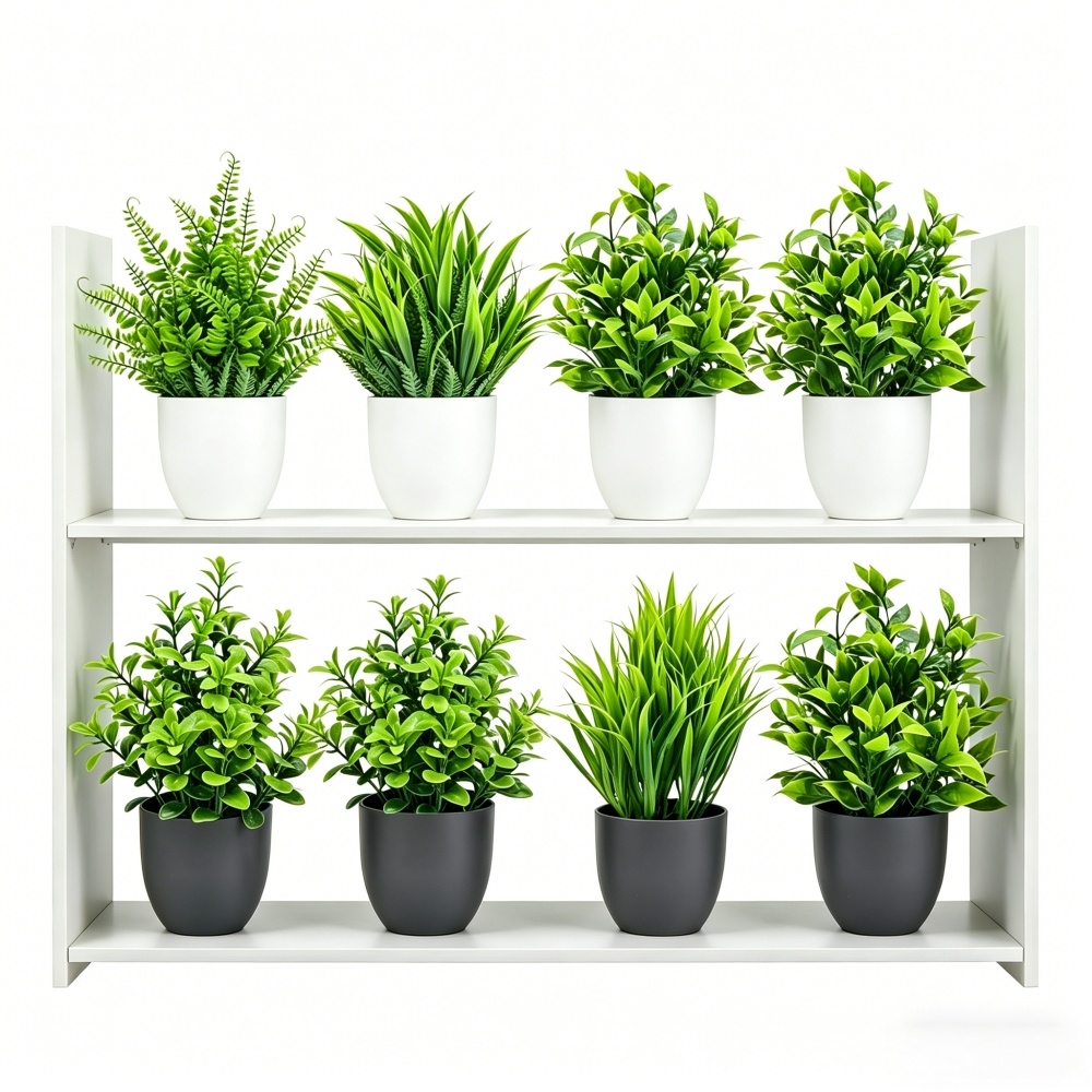 Bonsai Garden Mini - 4pcs/set Mini Artificial Plants Potted Indoor