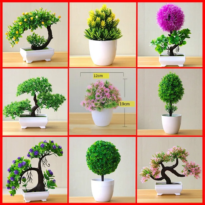 Bonsai Garden Mini - Artificial Small Tree Potted Plant Fake
