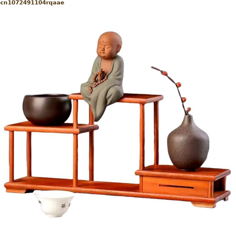Wooden Flower Pot Holder Plant - đánh giá và giá Bonsai Garden Display Stands