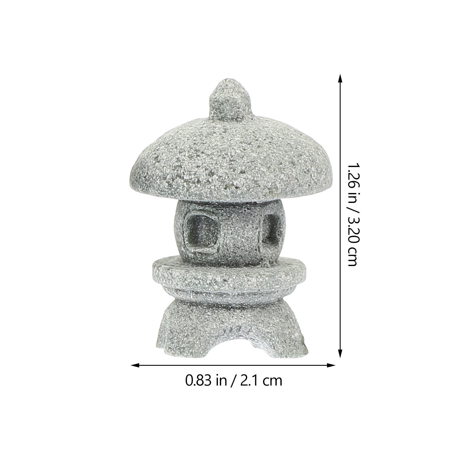 4Pcs Mini Pagoda Lantern Sands - đánh giá và giá Bonsai Garden Mini