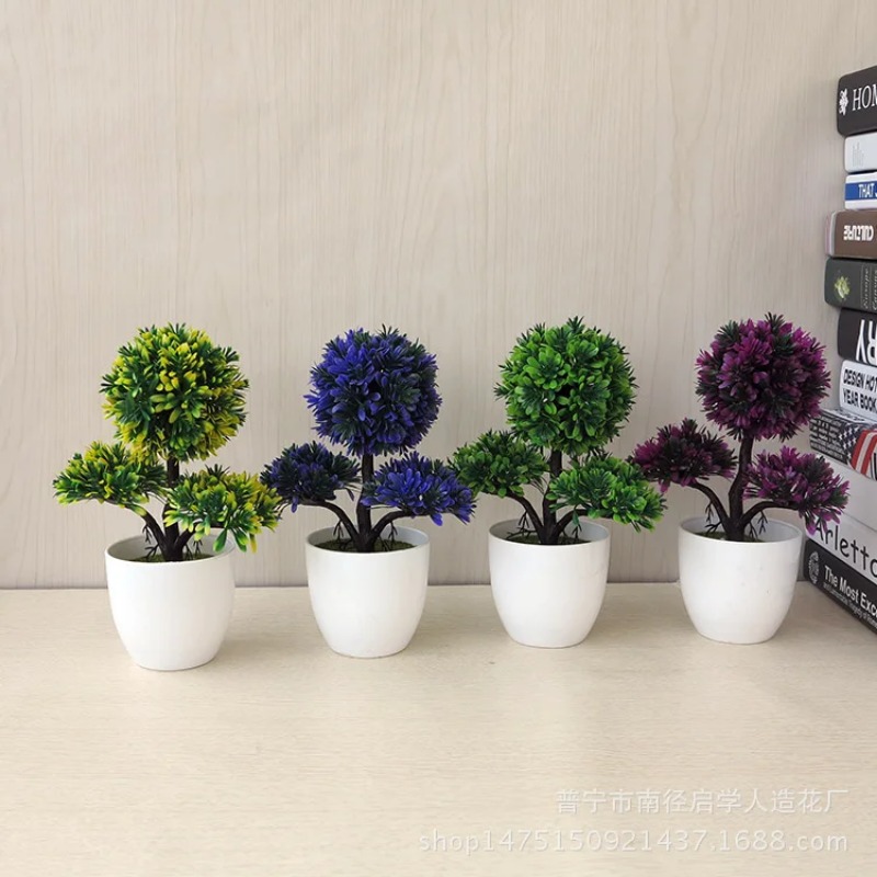 Artificial Small Tree Potted P - đánh giá và giá Bonsai Garden Mini