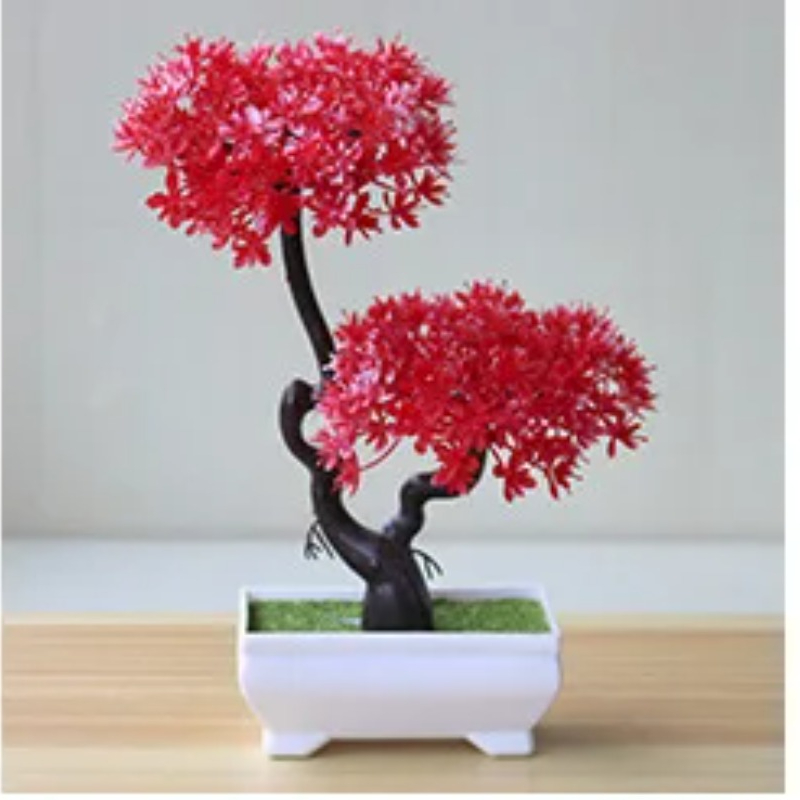 Artificial Small Tree Potted P - đánh giá và giá Bonsai Garden Mini