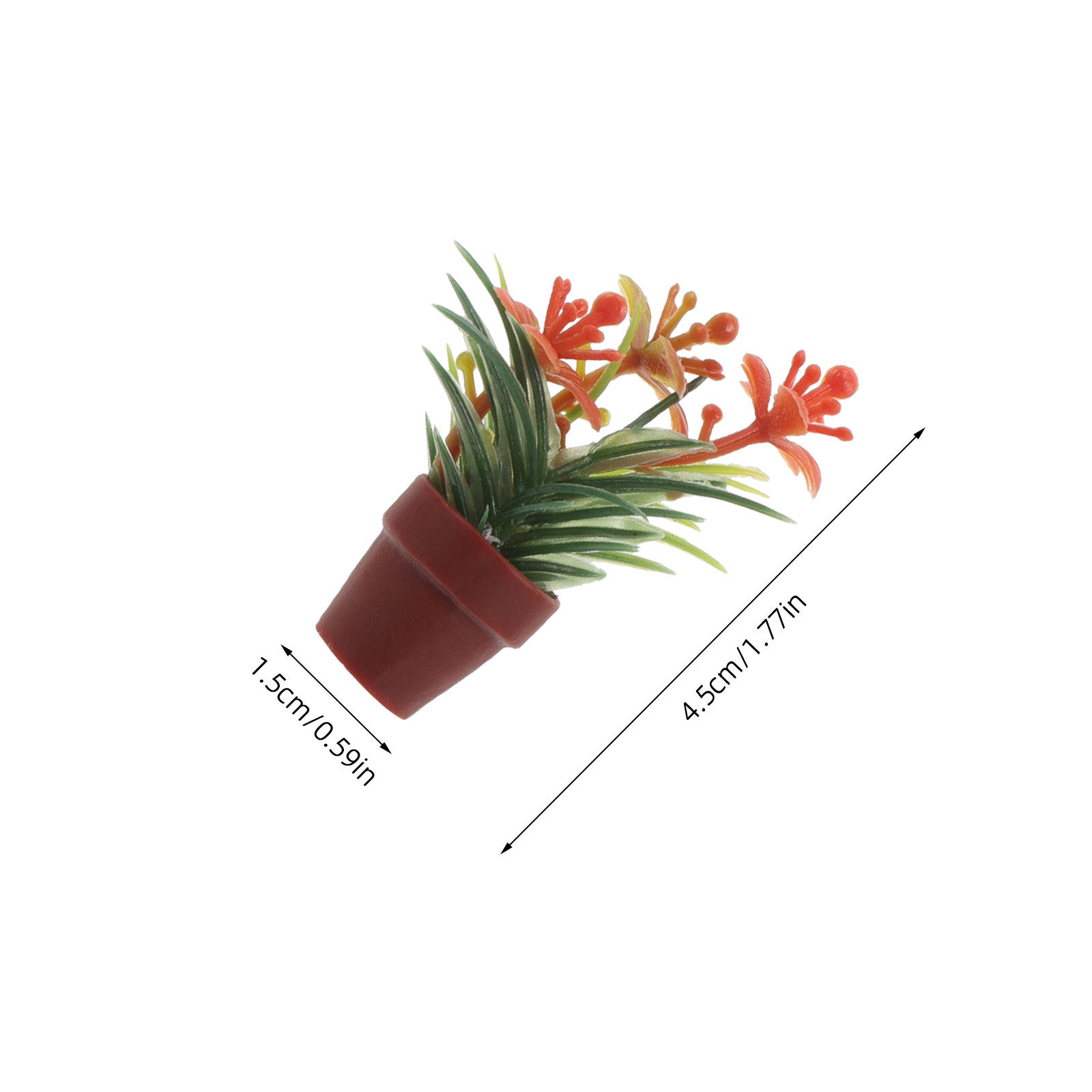 8Pcs Miniature Artificial Pott - đánh giá và giá Bonsai Garden Mini