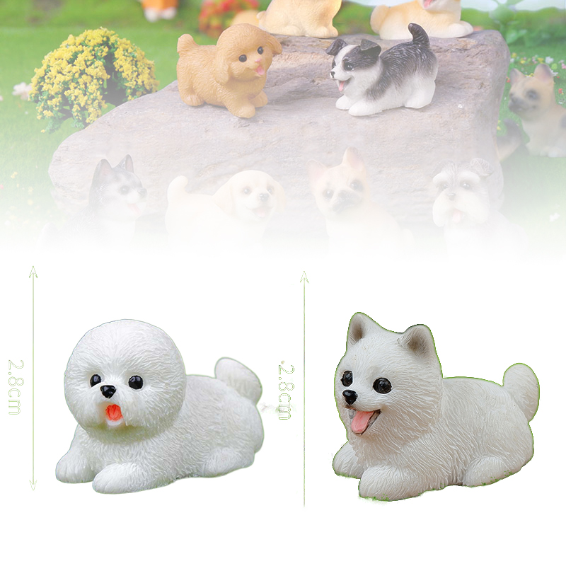 Cute Small Dog Puppy Animal De - đánh giá và giá Bonsai Garden Miniature