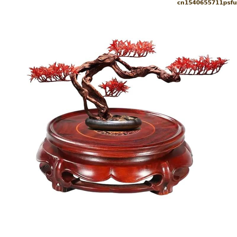 Redwood Standing Flower Base V - đánh giá và giá Bonsai Garden Display Stands