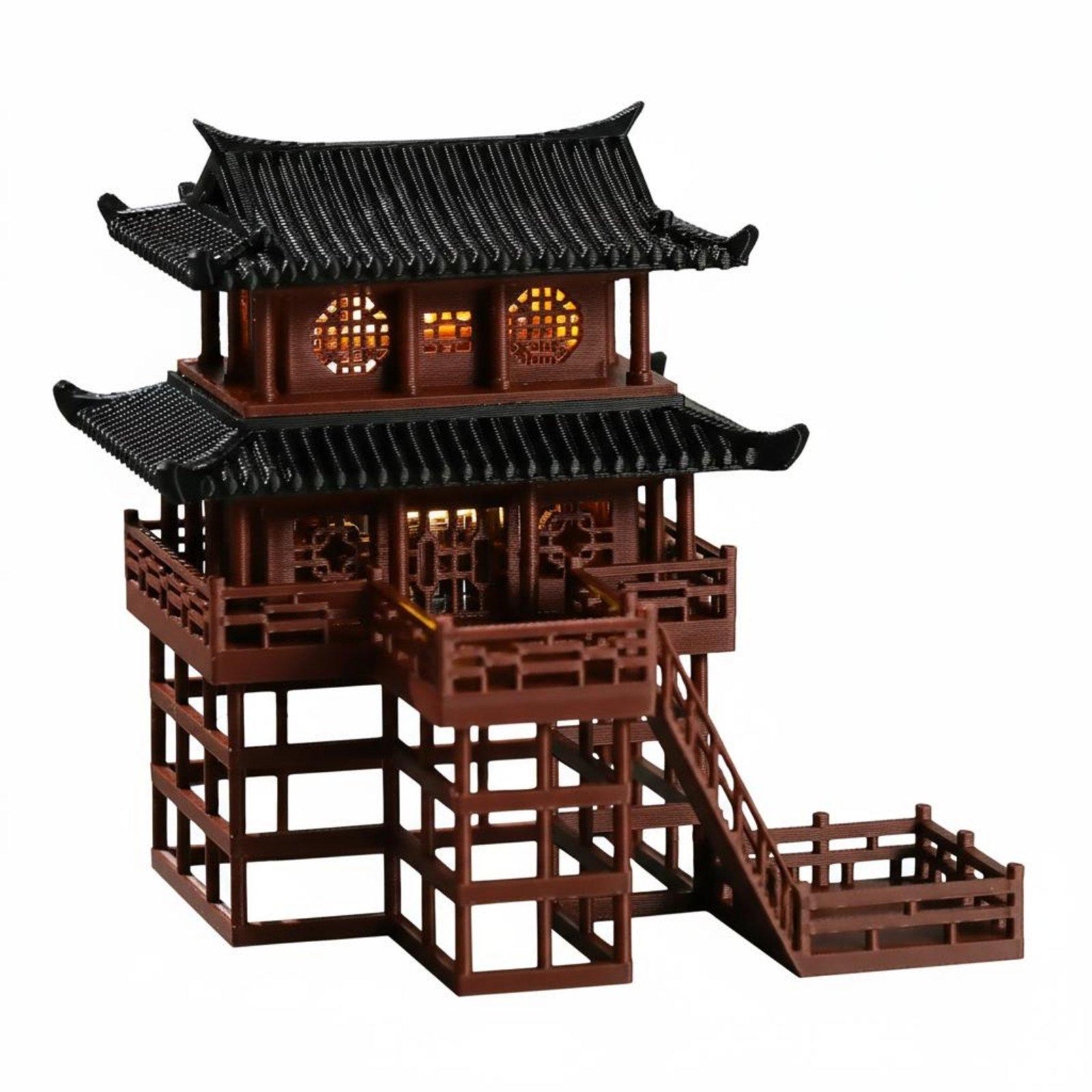 Bonsai House Tabletop Plastic  - đánh giá và giá Bonsai Garden Mini