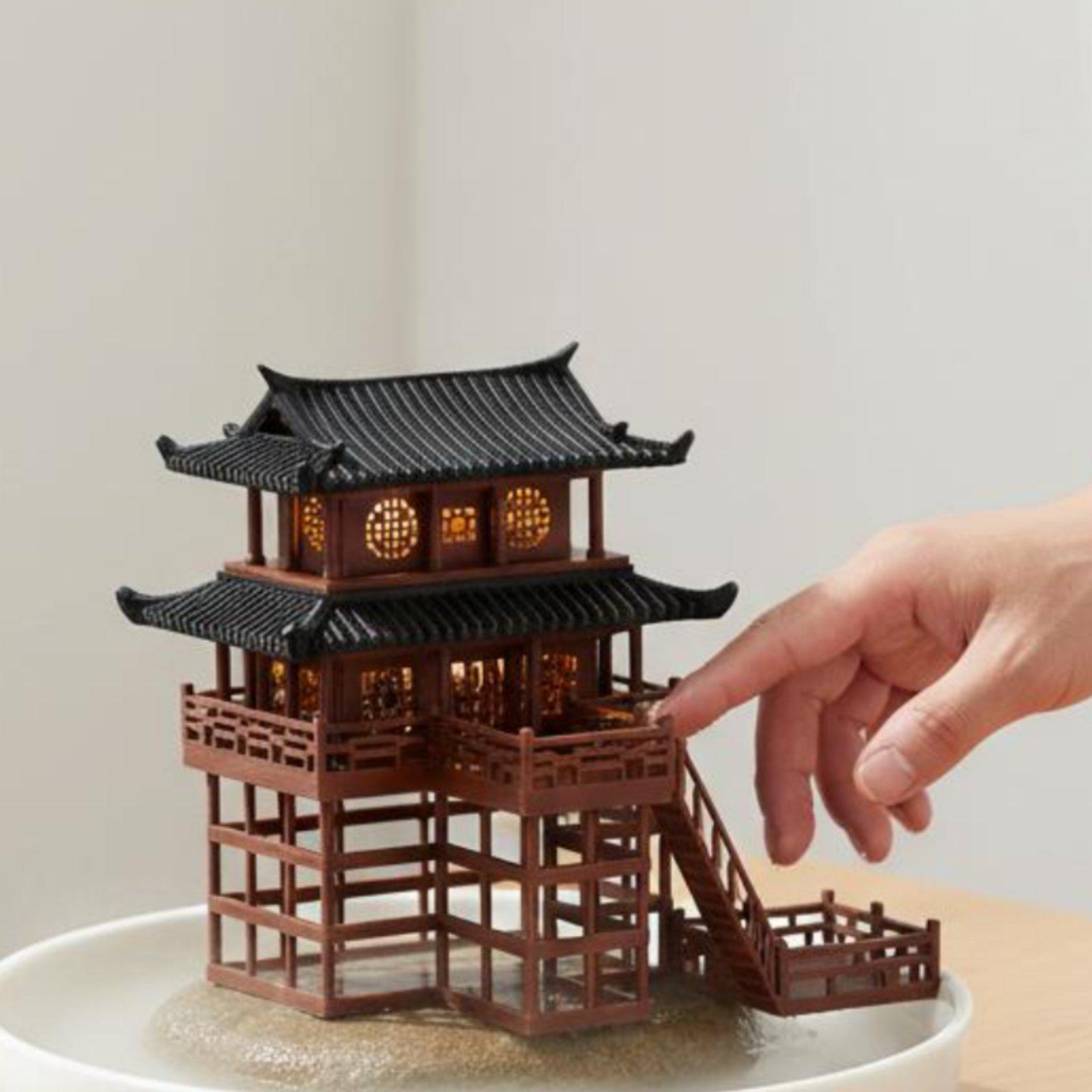Bonsai House Tabletop Plastic  - đánh giá và giá Bonsai Garden Mini