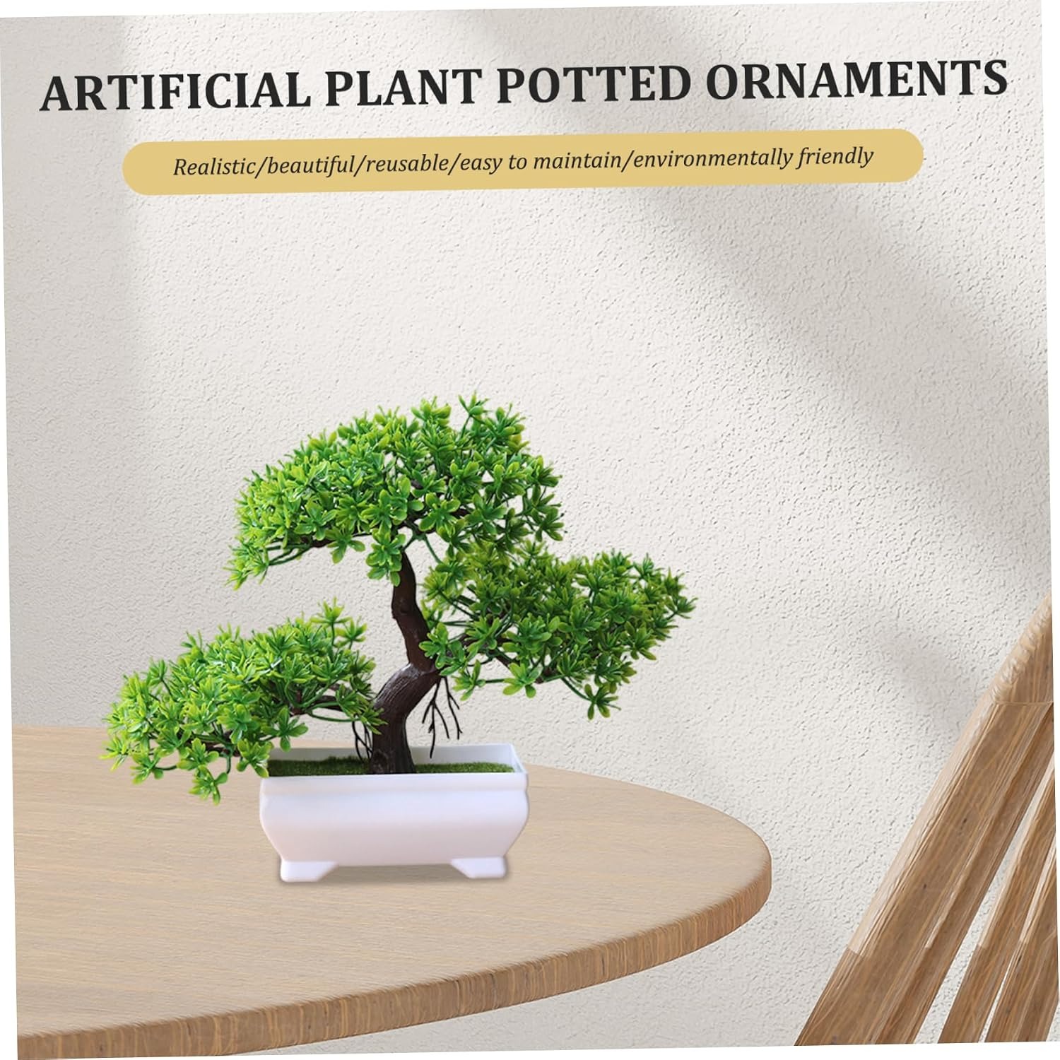 1/2Pcs Artificial Bonsai Tree  - đánh giá và giá Bonsai Garden Mini